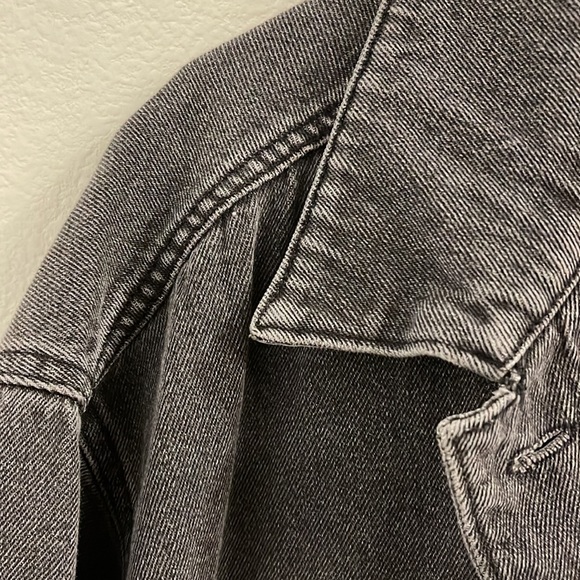 COPY - Wild Fable Black Jean Jacket - Picture 4 of 7